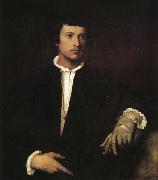 TIZIANO Vecellio, Those who wear gloves